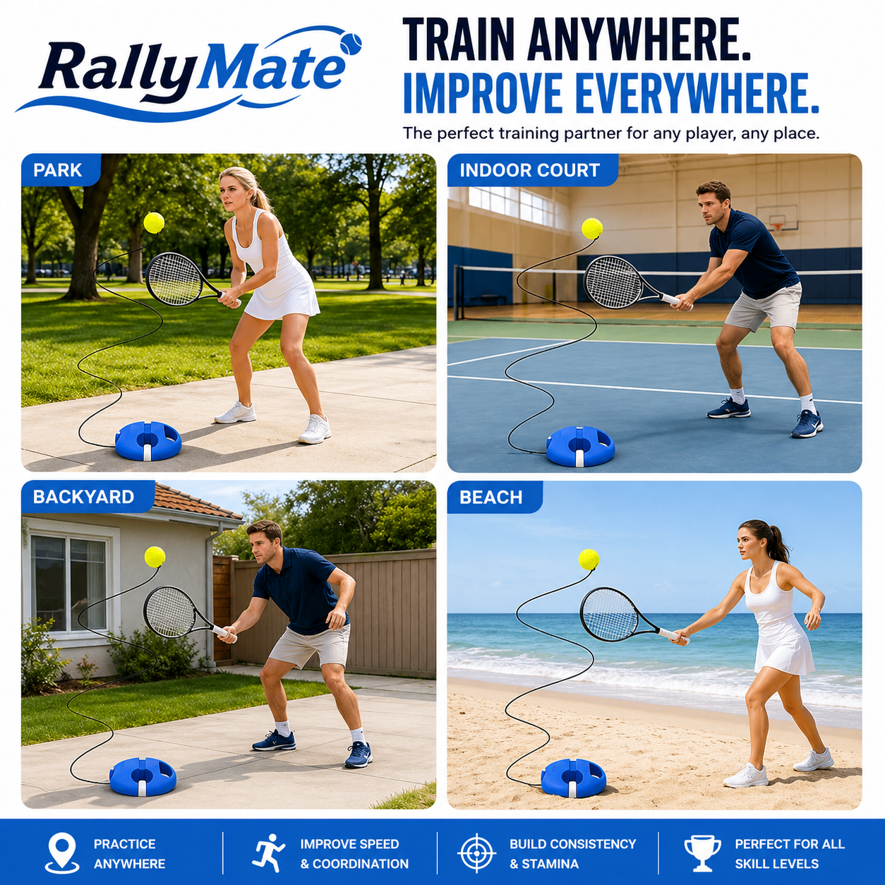 RallyMate™ Tennis Trainer