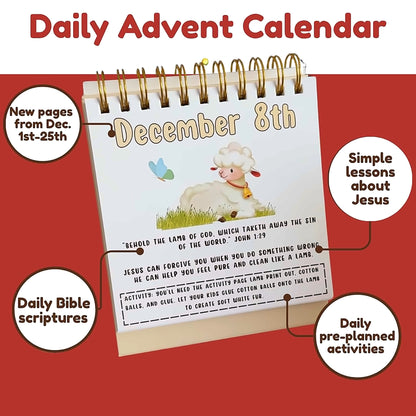 FaithSpark™ Kids’ Christian Advent Calendar