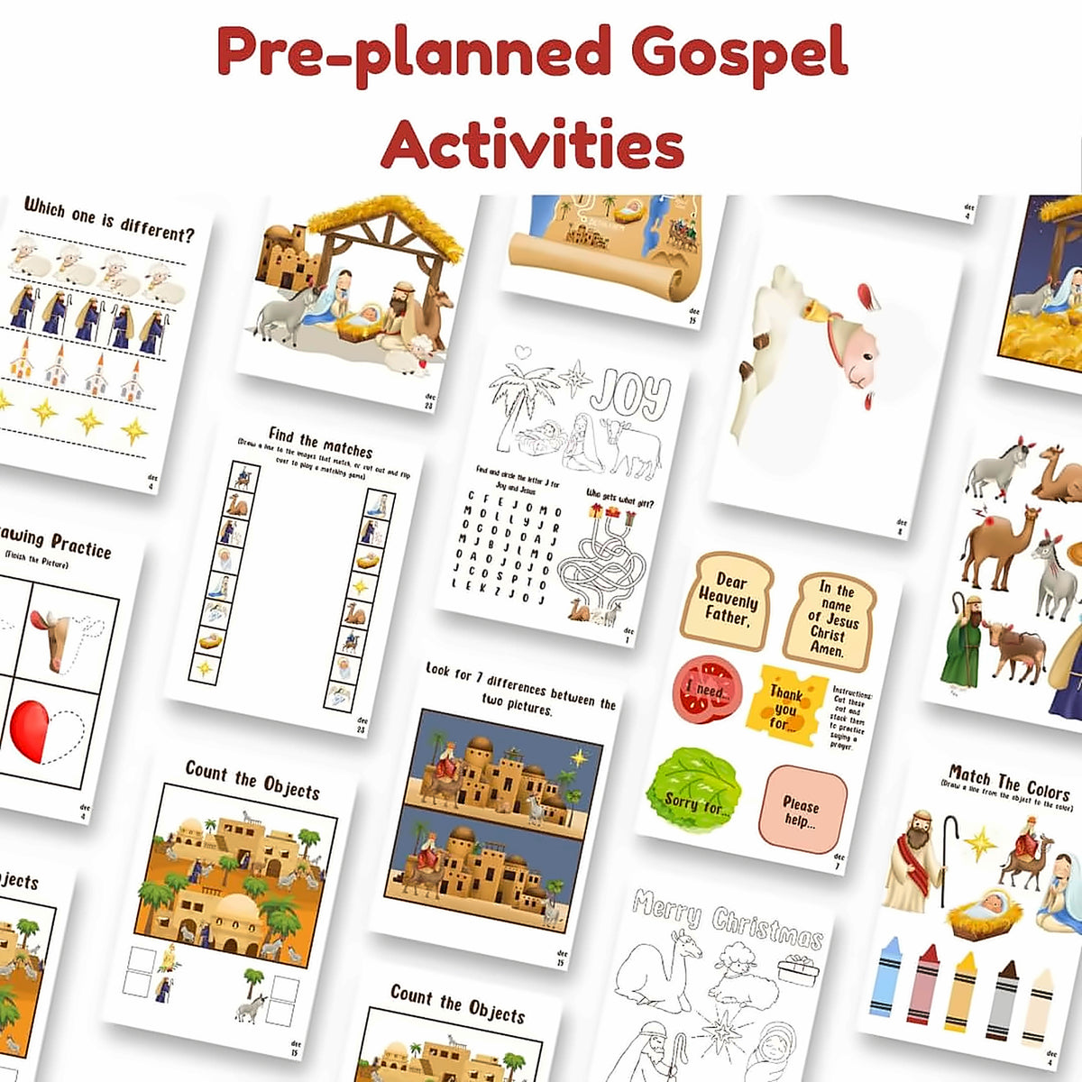 FaithSpark™ Kids’ Christian Advent Calendar