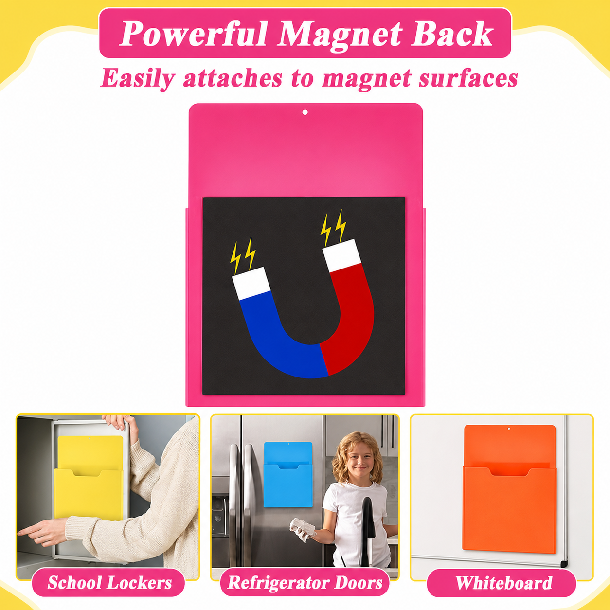 TidyDock™ Magnetic File Pockets