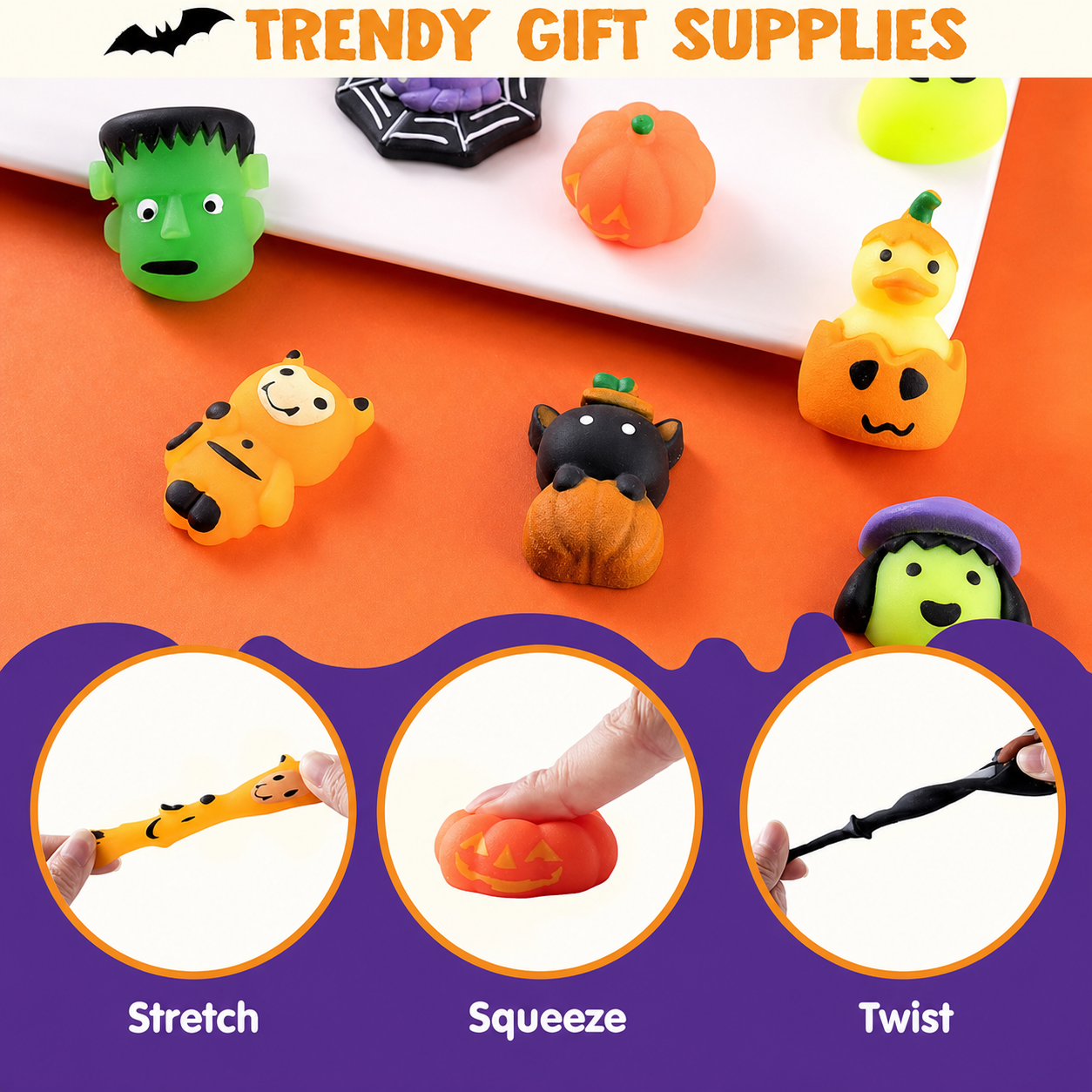 SpookSquish™ Halloween Monster Squishies