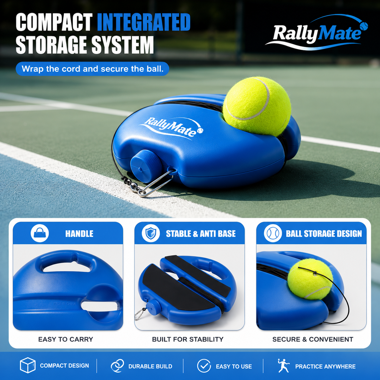 RallyMate™ Tennis Trainer