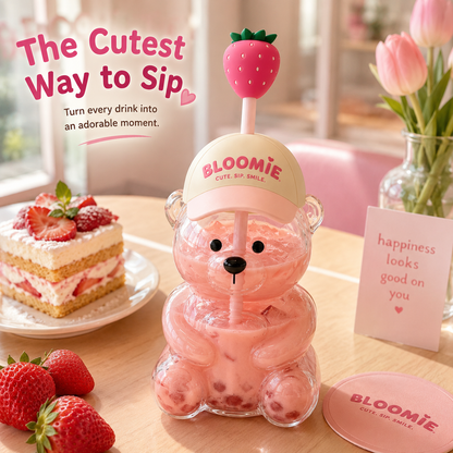 Bloomie™ Strawberry Bear Cup