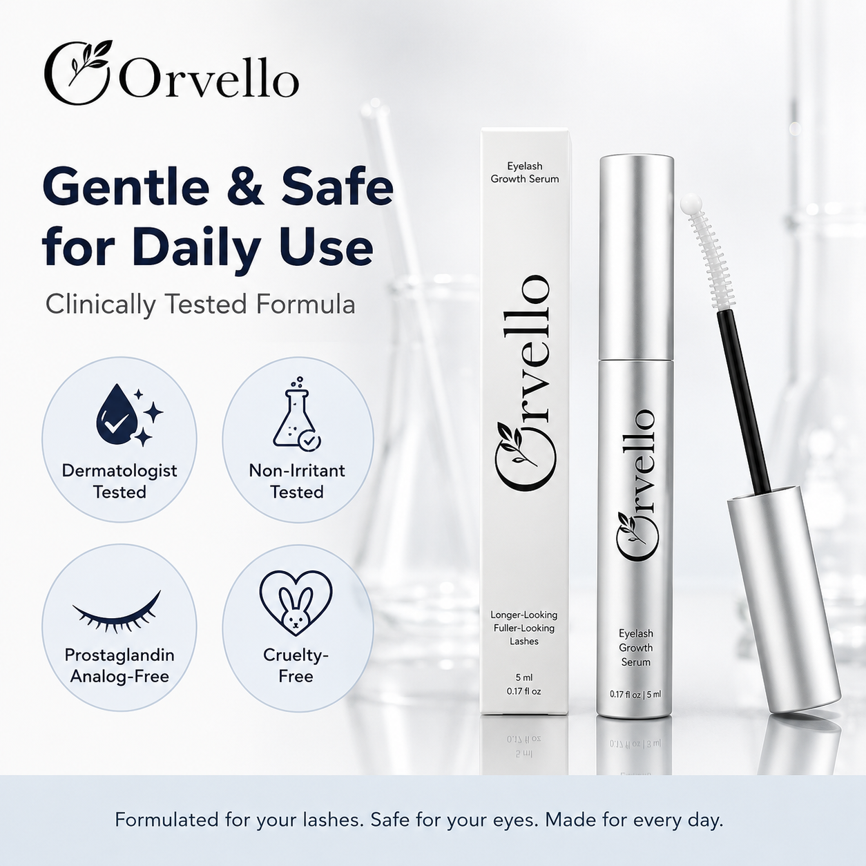 Orvello™ Eyelash Growth Serum